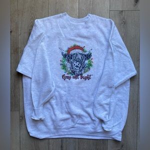 Merry and Bright Christmas Sweatshirt